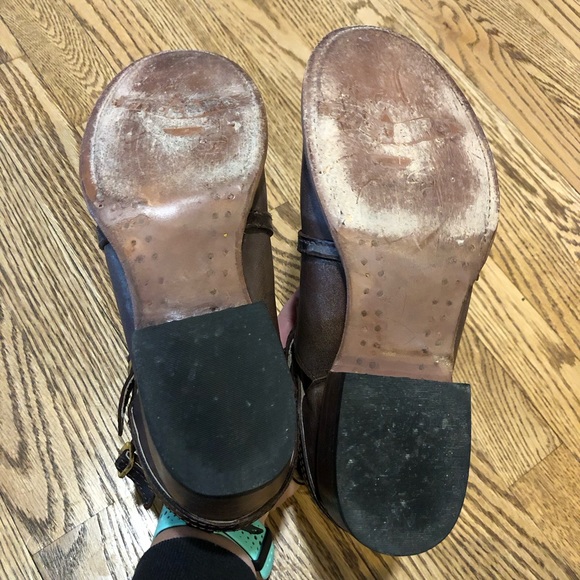 Freebird by Steven Stair Boot Strappy Ankle Brown - Picture 4 of 11